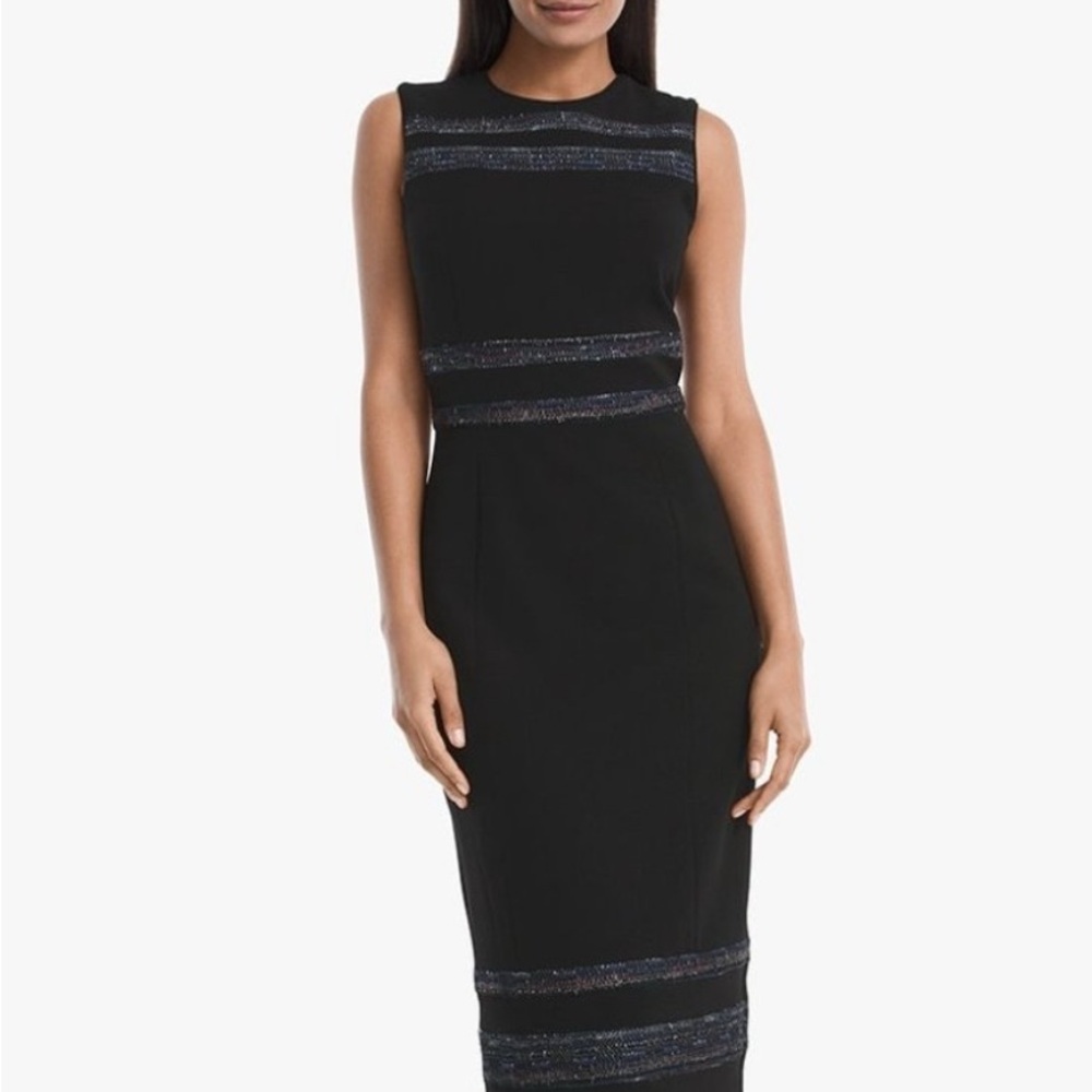 Elegant Black Sleeveless Dress